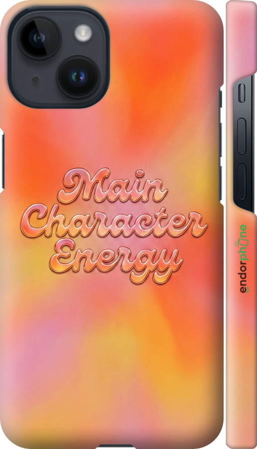 3D пластиковый матовый чехол Aura Gradient Main Character Energy Aesthetic Y2K для Apple iPhone 14 - 6783m-2648 изображение 