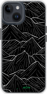 Чехол Bumper чехол С изображением Темных гор для Apple iPhone 14 - 6489pc-2648 изображение 
