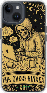 Чехол Bumper чехол The Overthinker для Apple iPhone 14 - 6774pc-2648 изображение 