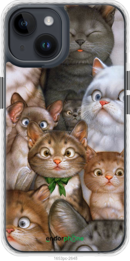 

Чохол Bumper чохол "Коти" для iPhone 14
