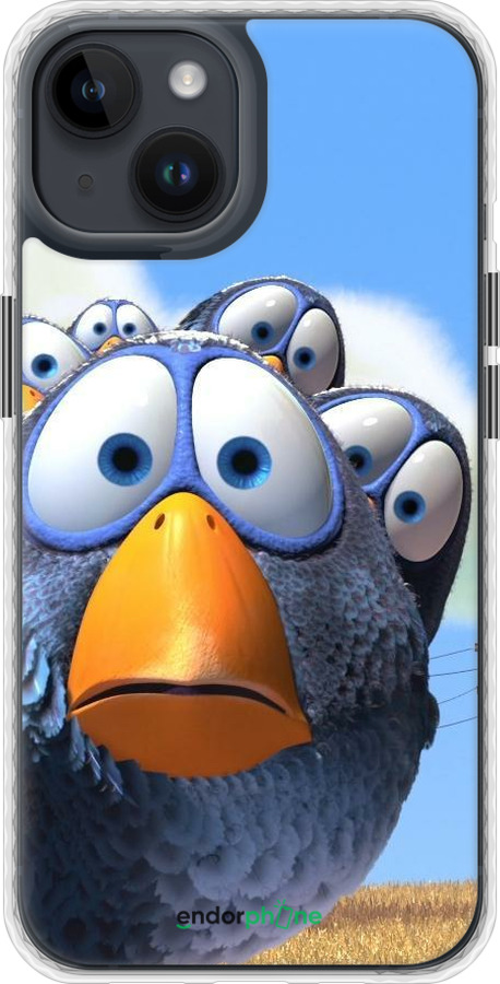 Чехол Bumper чехол Angry Birds для Apple iPhone 14 - 6008pc-2648 изображение 