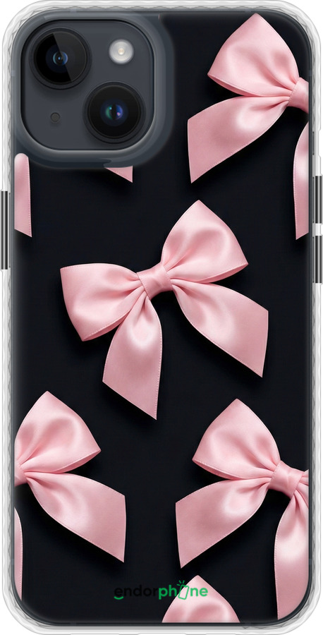 Чохол Bumper чехол Coquette Ribbons Dark Coquette для Apple iPhone 14 - 6767pc-2648 изображение 