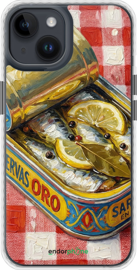 Чохол Bumper MagSafe чехол Vintage Sardine Tin Phone для Apple iPhone 14 - 6772pm-2648 изображение 