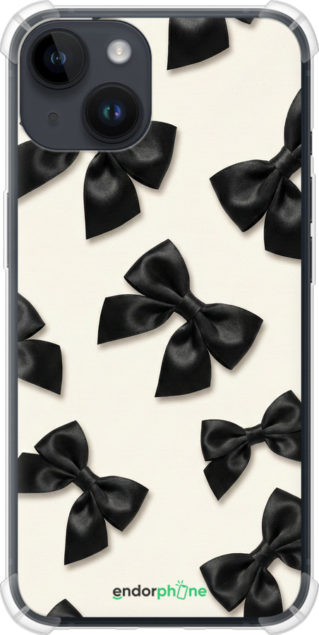 Силикон с усиленными углами чехол Dark Coquette для Apple iPhone 14 - 6765sp-2648 изображение 