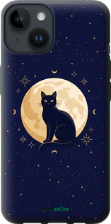 Силиконовый чехол Cute Cat Celestial/Witchy для Apple iPhone 14 - 6787u-2648 изображение 
