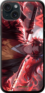 TPU чехол Аниме воин для Apple iPhone 15 Plus - 6281b-3097 изображение 