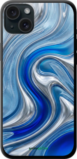 TPU чехол Liquid Chrome для Apple iPhone 15 Plus - 6781b-3097 изображение 