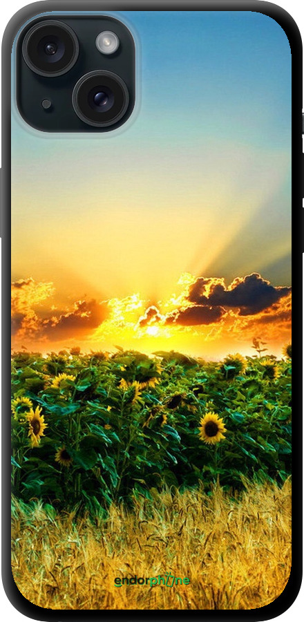 

TPU чорний чохол "Україна" для iPhone 15 Plus