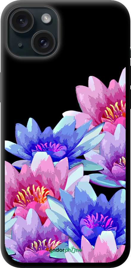 TPU чехол Лотос для Apple iPhone 15 Plus - 4862b-3097 изображение 