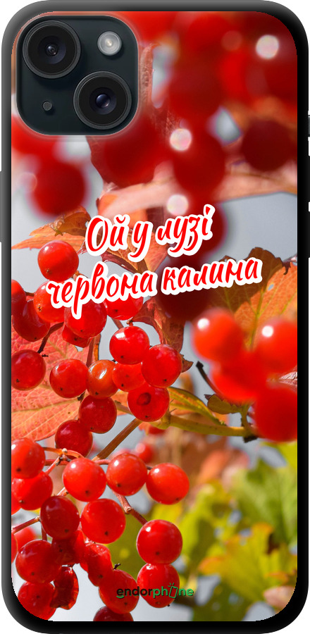 TPU чехол Калина для Apple iPhone 15 Plus - 5454b-3097 изображение 
