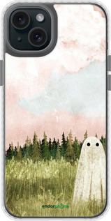 Чехол Bumper чехол Привидение для Apple iPhone 15 Plus - 6401pc-3097 изображение 