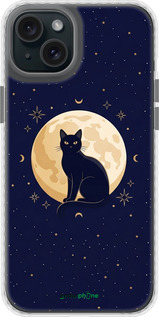 Чохол Bumper MagSafe 'Cute Cat Celestial/Witchy' для iPhone 15 Plus зображення 3