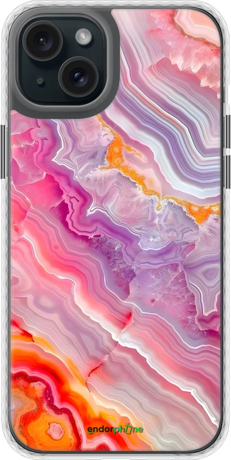 Чехол Bumper чехол Мрамор 2 для Apple iPhone 15 Plus - 6307pc-3097 изображение 