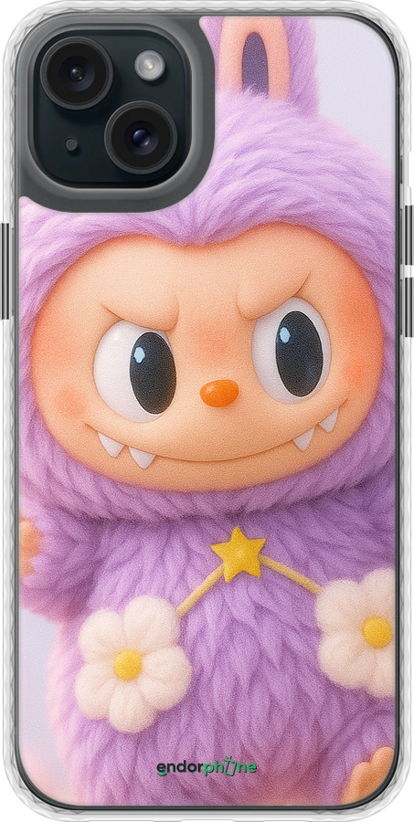 Чохол Bumper чехол Лабубу для Apple iPhone 15 Plus - 6708pc-3097 изображение 