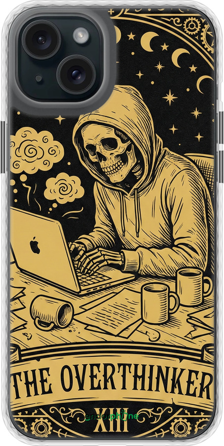 Чохол Bumper MagSafe чехол The Overthinker для Apple iPhone 15 Plus - 6774pm-3097 изображение 