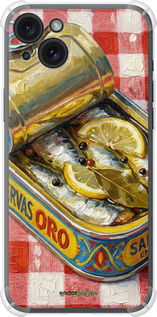 Силіконовий протиударний с посиленими кутами чехол Vintage Sardine Tin Phone для Apple iPhone 15 Plus - 6772sp-3097 изображение 