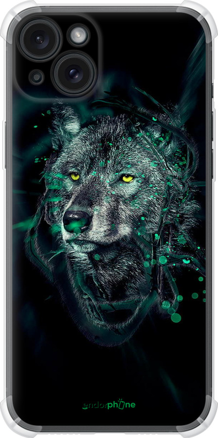 Силикон с усиленными углами чехол Wolf для Apple iPhone 15 Plus - 6610sp-3097 изображение 