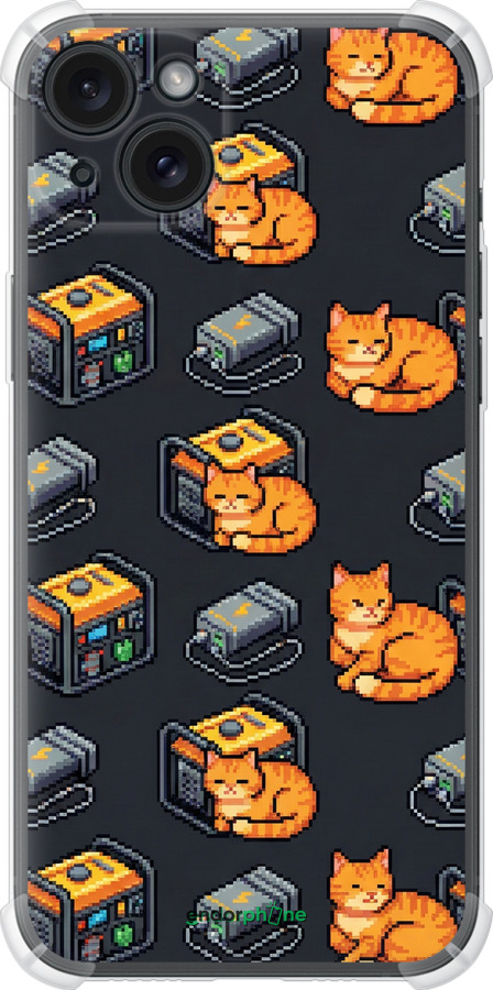 Силикон с усиленными углами чехол Autonomous Zone для Apple iPhone 15 Plus - 6771sp-3097 изображение 