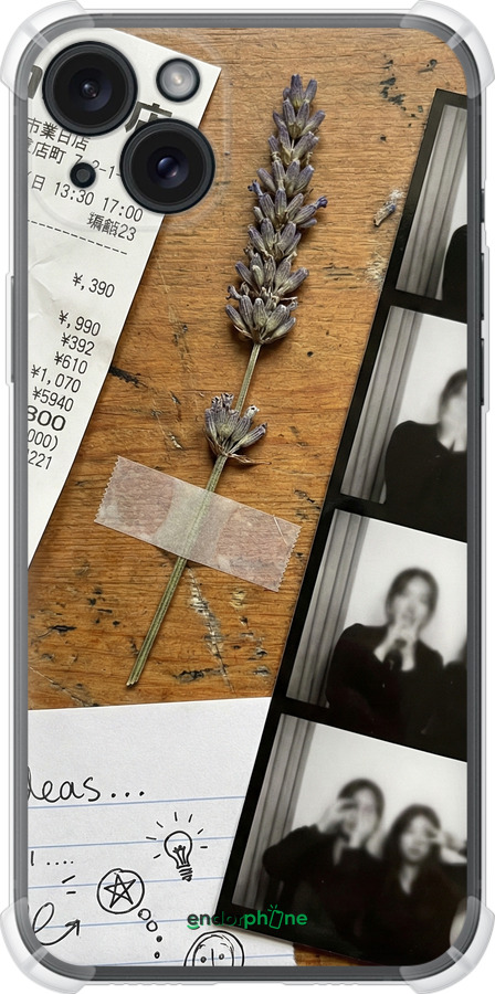 Силіконовий протиударний с посиленими кутами чехол Aesthetic Scrapbook Collage для Apple iPhone 15 Plus - 6773sp-3097 изображение 