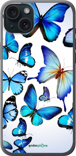Силиконовый чехол Бабочки для Apple iPhone 15 Plus - 6023u-3097 изображение 