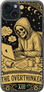 Силиконовый чехол 'The Overthinker' для iPhone 15 Plus изображение 1