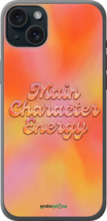Силиконовый чехол Aura Gradient Main Character Energy Aesthetic Y2K для Apple iPhone 15 Plus - 6783u-3097 изображение 