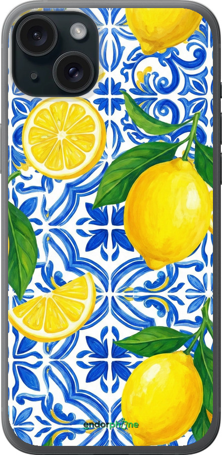 Силіконовий чехол Grocery Girl Italian Summer для Apple iPhone 15 Plus - 6766u-3097 изображение 