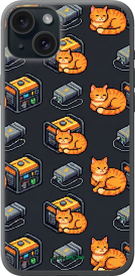 Силиконовый чехол Autonomous Zone для Apple iPhone 15 Plus - 6771u-3097 изображение 