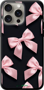 TPU чехол Coquette Ribbons Dark Coquette для Apple iPhone 15 Pro Max - 6767b-3098 изображение 