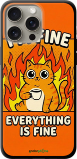 TPU чехол Funny Cat для Apple iPhone 15 Pro Max - 6786b-3098 изображение 