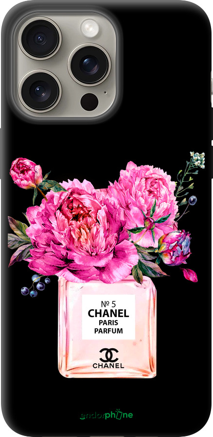 TPU чехол Chanel для Apple iPhone 15 Pro Max - 4906b-3098 изображение 