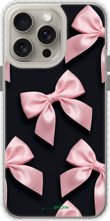Чехол Bumper чехол Coquette Ribbons Dark Coquette для Apple iPhone 15 Pro Max - 6767pc-3098 изображение 