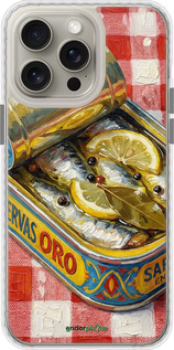 Чехол Bumper MagSafe чехол Vintage Sardine Tin Phone для Apple iPhone 15 Pro Max - 6772pm-3098 изображение 