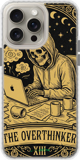 Чехол Bumper чехол The Overthinker для Apple iPhone 15 Pro Max - 6774pc-3098 изображение 