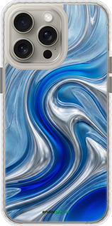 Чехол Bumper чехол Liquid Chrome для Apple iPhone 15 Pro Max - 6781pc-3098 изображение 