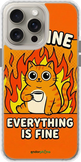 Чехол Bumper MagSafe чехол Funny Cat для Apple iPhone 15 Pro Max - 6786pm-3098 изображение 