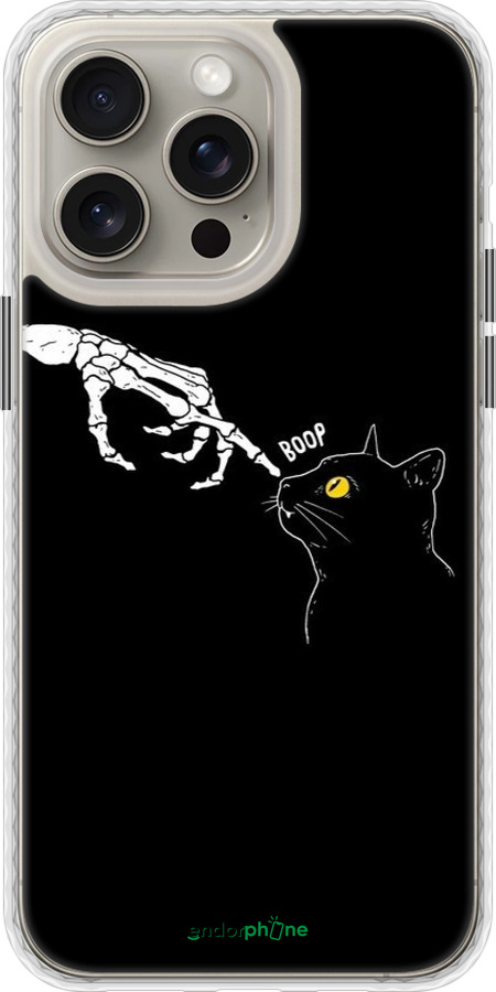 Чохол Bumper MagSafe чехол Кішка для Apple iPhone 15 Pro Max - 6505pm-3098 изображение 