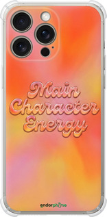 Силикон с усиленными углами чехол Aura Gradient Main Character Energy Aesthetic Y2K для Apple iPhone 15 Pro Max - 6783sp-3098 изображение 