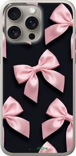 Силиконовый чехол 'Coquette Ribbons Dark Coquette' для iPhone 15 Pro Max изображение 6
