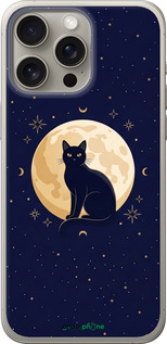 Силиконовый чехол 'Cute Cat Celestial/Witchy' для iPhone 15 Pro Max изображение 17