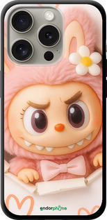TPU чехол Лабубу 2 для Apple iPhone 15 Pro - 6710b-3096 изображение 