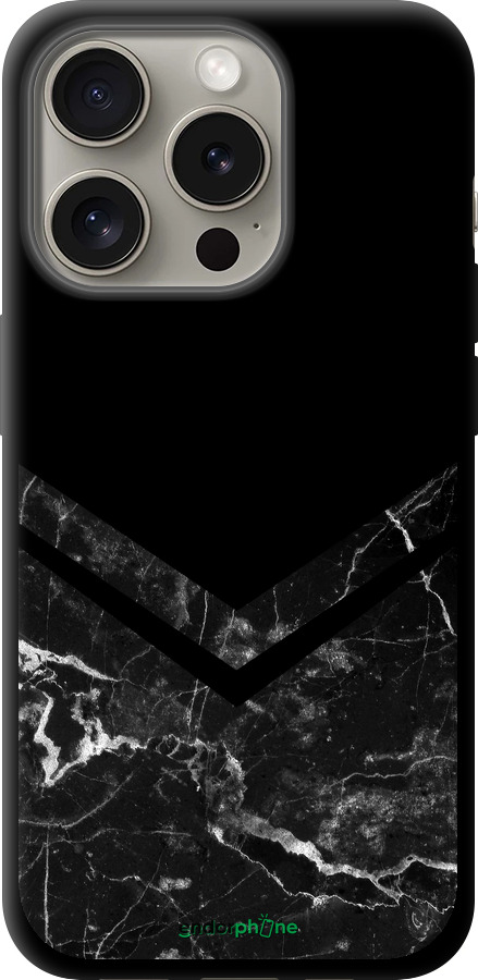 TPU чехол Мраморный шеврон для Apple iPhone 15 Pro - 5570b-3096 изображение 