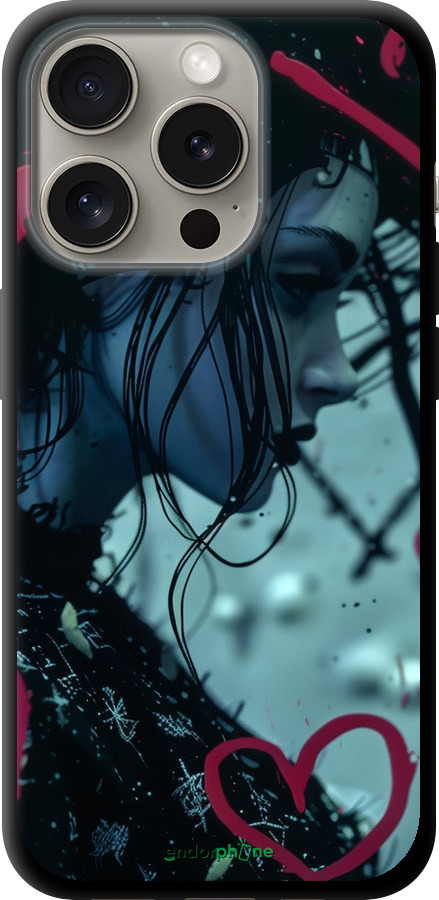 TPU чехол XO Love v2 для Apple iPhone 15 Pro - 6057b-3096 изображение 