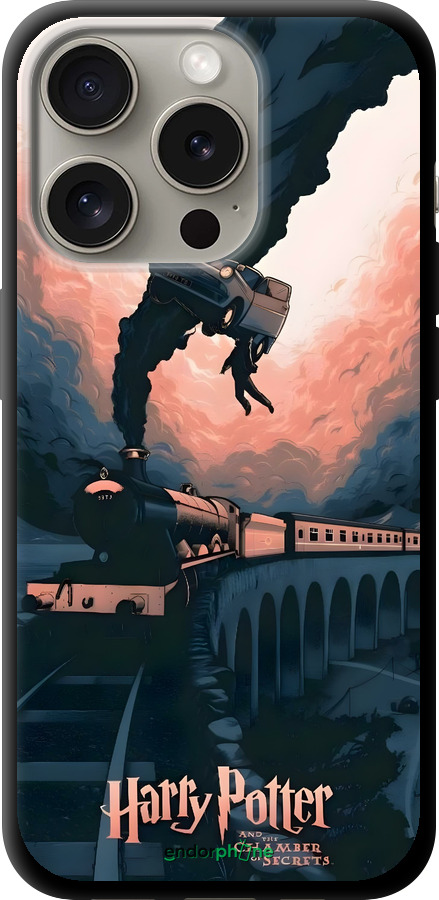 TPU чехол Гарри Поттер для Apple iPhone 15 Pro - 6331b-3096 изображение 