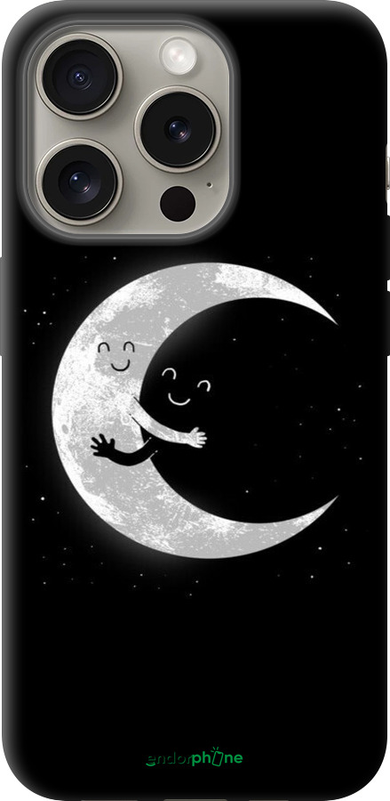 TPU чехол Лунные объятия для Apple iPhone 15 Pro - 6508b-3096 изображение 