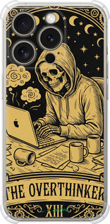 Силикон с усиленными углами чехол The Overthinker для Apple iPhone 15 Pro - 6774sp-3096 изображение 