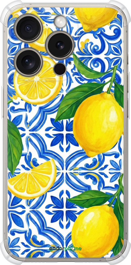 Силикон с усиленными углами чехол Grocery Girl Italian Summer для Apple iPhone 15 Pro - 6766sp-3096 изображение 