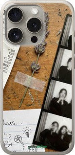 Силиконовый чехол Aesthetic Scrapbook Collage для Apple iPhone 15 Pro - 6773u-3096 изображение 