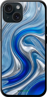 TPU чехол Liquid Chrome для Apple iPhone 15 - 6781b-3075 изображение 