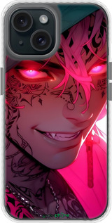Чехол Bumper чехол Аниме демон 3 для Apple iPhone 15 - 6313pc-3075 изображение 
